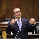 Socialcristiano. Vicente Taiano dijo, a nombre de su bancada, que la sesión del jueves no debió darse. Pero la legitimó con su presencia y sus votos.