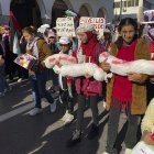 Marruecos. Miles de ciudadanos se manifestaron este domingo en Rabat.