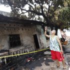 El fuego consumió la vivienda de Juan Carlos Maruri, la madrugada de este domingo 24 de diciembre.