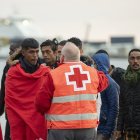 La llegada de inmigrantes a Canarias se incrementó de manera significativa a partir del pasado mes de agosto, con algunos momentos de gran afluencia que pusieron en apuros a los servicvios de acogida.