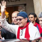 Fotografía de archivo tomada el 12 de julio de 2014 que muestra al actor Charlie Sheen.