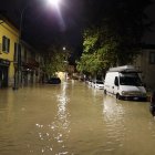 Campi Bisenzio. Así lucía este municipio de Florencia el 2 de noviembre.