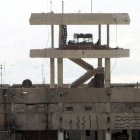 Un tanque turco cerca de un campamento militar en la zona montañosa entre Irak y Turquía.