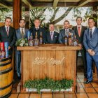 Empresa.- Ejecutivos de la firma que elabora el Ron San Miguel.