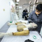 Preparación. Primero se realiza un diagnóstico en el que el técnico identifica el nivel de deterioro.