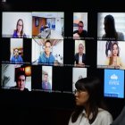 Muñoz se conectó vía telemática a la audiencia y apareció en la pantalla junto a Terán, que está en la Cárcel 4.