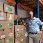 Ejecutivo.- Pedro Vega, gerente de la empresa que elabora los productos Olé.