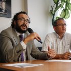 Fred Larreátegui (i), presidente de AFNA, fue nombrado como representante legal temporal de El Nacional.