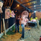 En el barrio El Vergel se representa a la muerte cruzada, las elecciones anticipadas y el aumento de muertes violentas.