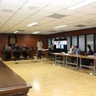 Diligencia. La audiencia se realizó ayer en la Corte Nacional de Justicia.