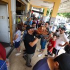 Labores. En el Sabrosón desde el 30 de diciembre hubo fila comprar el pavo o el cerdo horneado.