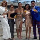 Con Jasú, Silvana Torres, Wendy Rosillo y Jorge Heredia.