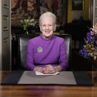 Margarita de Dinamarca en su discurso de fin de año.