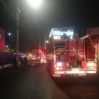 Ayuda. Un conato de incendio se registró la noche del domingo en Solanda.