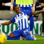 Pervis Estupiñán destacó y marcó un gol en el encuentro ante Tottenham