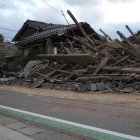 Algunas estructuras del país asiático quedaron afectadas tras el sismo.