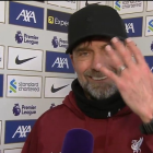 Jürgen Kloop técnico del Liverpool, y su cara de felicidad tras recuperar su anillo