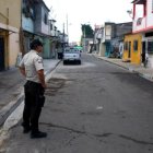 Proceso. Imagen de un levantamiento de información de un crimen.