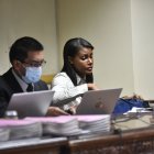 La fiscal Diana Salazar participa de audiencia en el caso Metástasis.