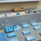 El material explosivo no se encontraban bajo medidas de seguridad.