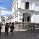 Exteriores del Palacio de Carondelet.