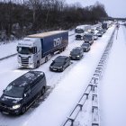 En Dinamarca se pudo medir esta mañana metro y medio de nieve en Hald, al oeste de la península de Jutlandia, según datos del servicio meteorológico de ese país.