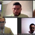 Audiencia. En la vinculación del 3 de enero de 2023, se presentó de forma telemática Daniel Salcedo.