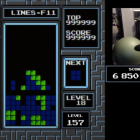 Blue Scuti - el competidor de tornamentos captó el momento que venció al código de Tetris