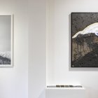 Parte de las obras que forman parte de la exposición de José Luis Macas