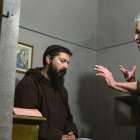 Shia LaBeouf durante una escena del filme junto al director Abel Ferrara.