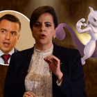 La exministra María Paula Romo respondió a las declaraciones de Noboa.