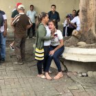 Acto. Familiares esperaban respuestas de especialistas.