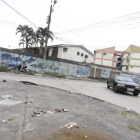 Este fue el sitio donde se produjo la explosión.