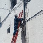 Operativos. Semanalmente se hicieron operativos para el retiro del material en el centro.