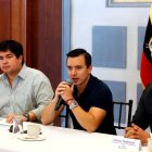 Críticas. Las referencias del presidente Daniel Noboa a la exministra María Paula Romo generaron debate.