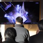 Imagen referencial de la propaganda norcoreana sobre su tecnología armamentista.