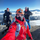 Jan Topic en la cima del Iliniza