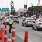 Cierres. Desde el 8 de enero se procedió al cierre de tres carriles en la zona de la construcción.