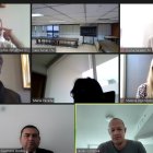 Audiencia. La audiencia para Javier Córdova se hizo de forma telemática.