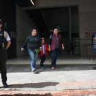 En la estación de San Francisco solo hubo presencial policial