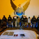 Estos sujetos fueron señalados como los culpables de incendiar dos buses en Machala, la tarde del 9 de enero