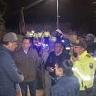Agentes de la Policía llegaron hasta el lugar de los hechos.