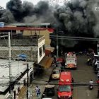 Cámaras de vigilancia captaron el incendio
