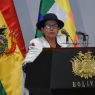 La canciller Celinda Sosa (d) , en una fotografía de archivo.