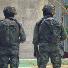 Militares están en las calles de Esmeraldas.