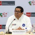 El ministro de Economía y Finanzas de Perú, Alex Contreras.