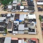 Varios barrios de Río de Janeiro quedaron bajo el agua tras las fuertes precipitaciones.