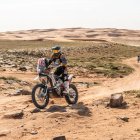 Juan José Puga se ubica en el sexto lugar en la categoría original de motos.