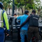 Agentes de la ATM y de la Policía Nacional desplegaron el operativo de seguridad.