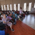 Actividades. La UCSG organizó, en diciembre, una campaña en favor de los adultos del Hogar San José.